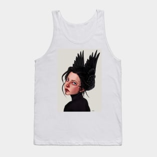 Raven girl Tank Top